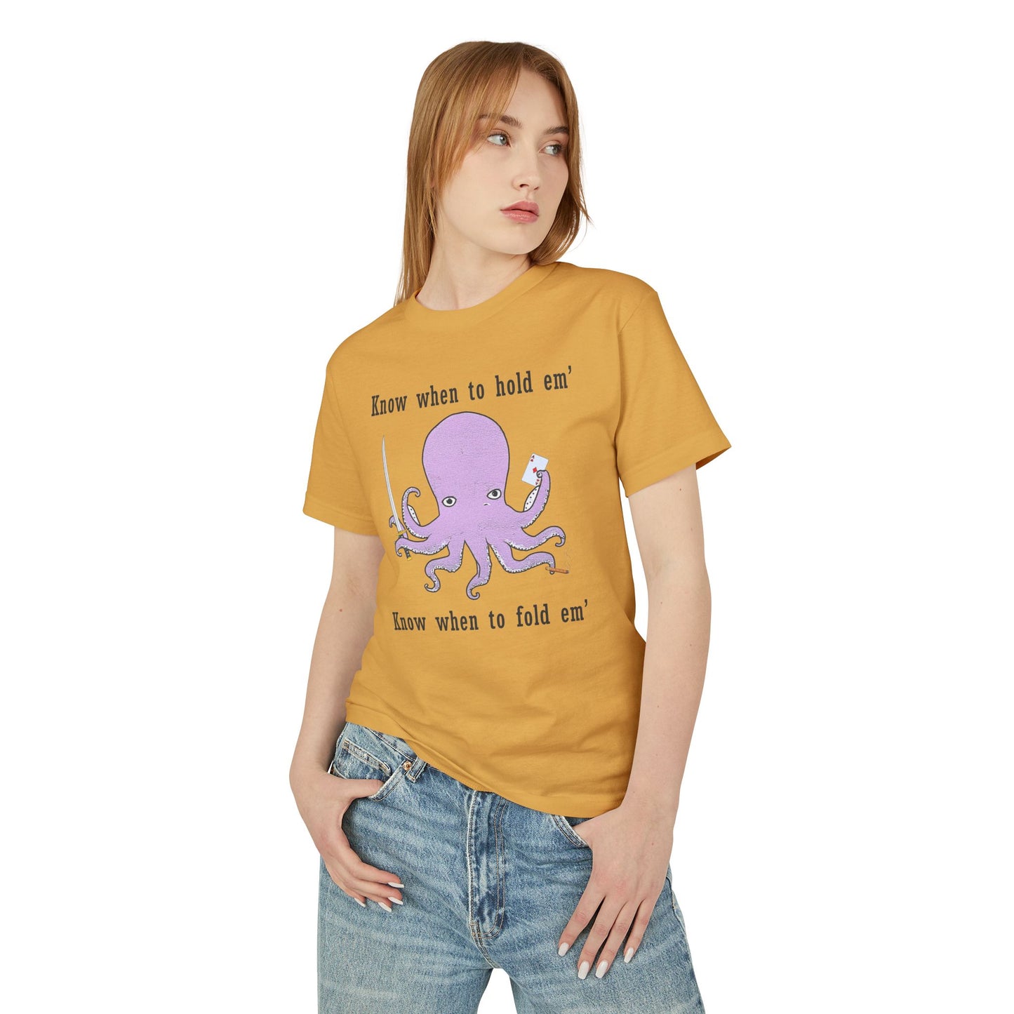"Know When to Fold 'Em" Tee