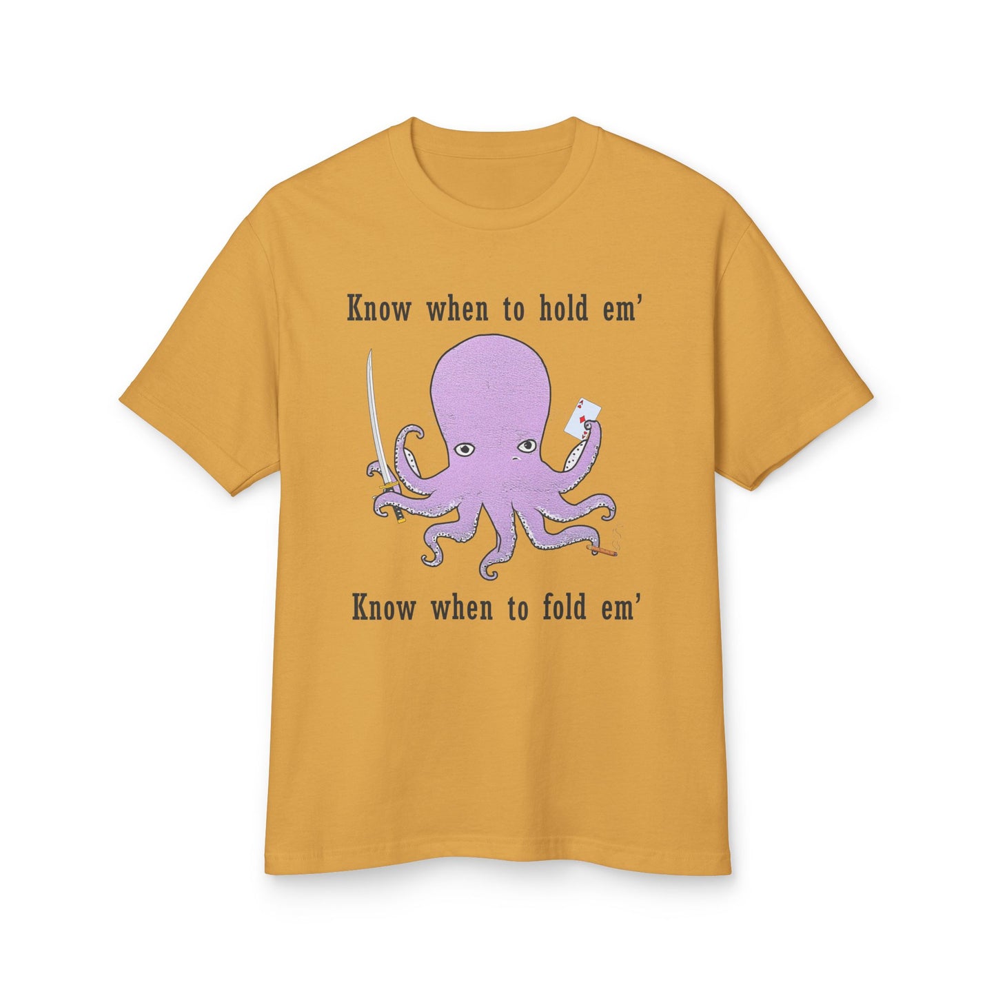"Know When to Fold 'Em" Tee
