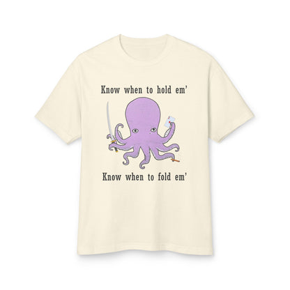 "Know When to Fold 'Em" Tee